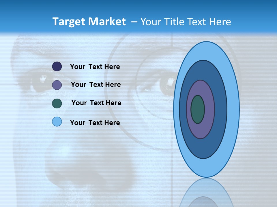 Electronic Light Focus PowerPoint Template