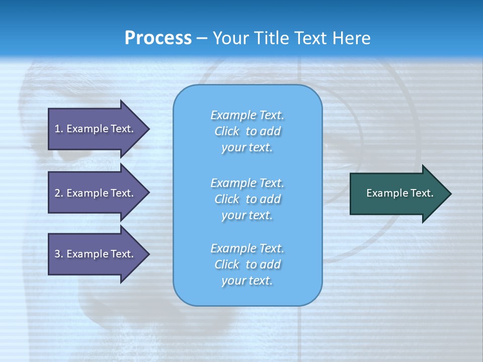 Electronic Light Focus PowerPoint Template