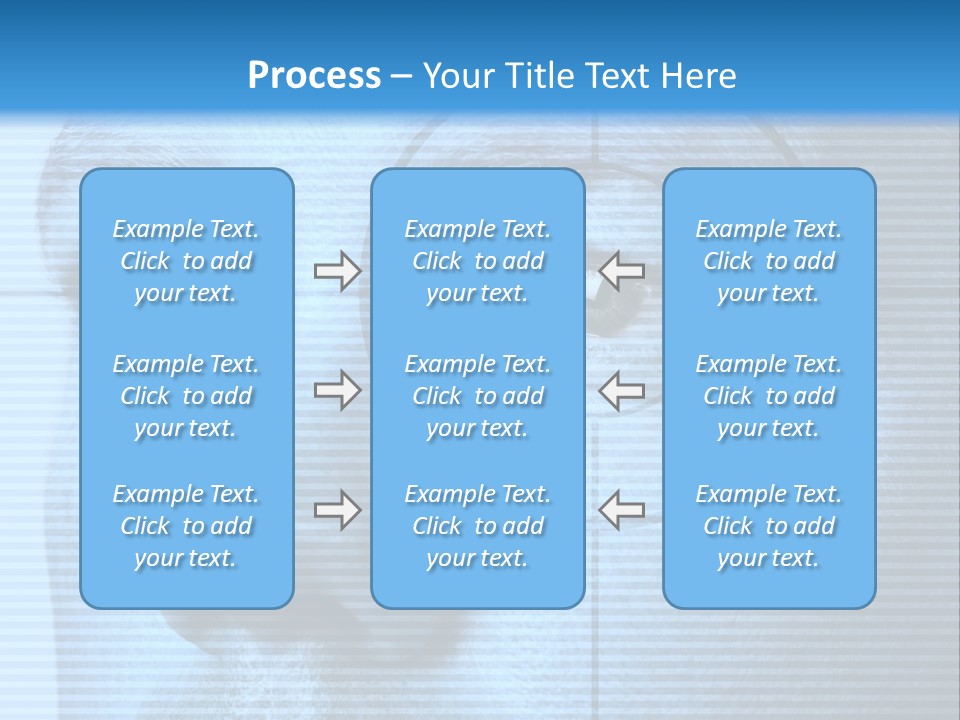 Electronic Light Focus PowerPoint Template