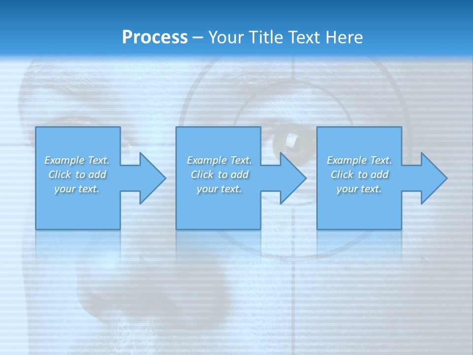 Electronic Light Focus PowerPoint Template