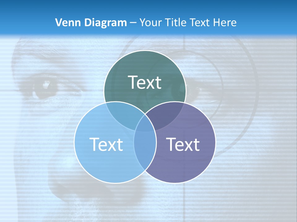 Electronic Light Focus PowerPoint Template