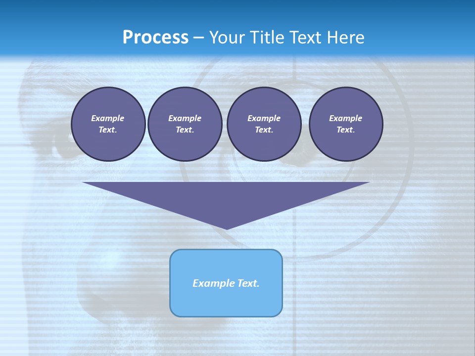 Electronic Light Focus PowerPoint Template