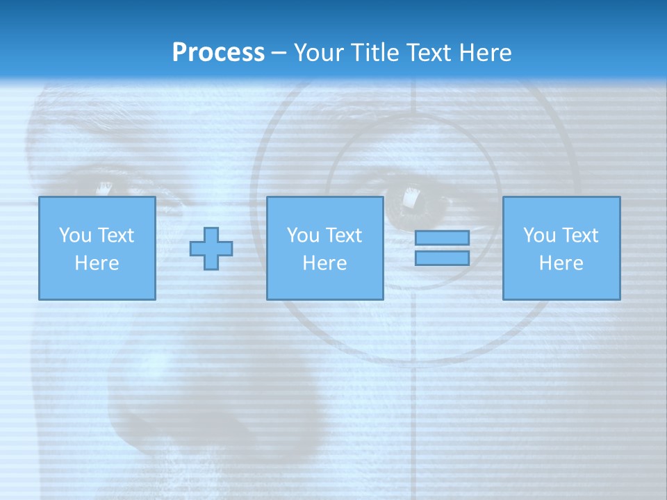 Electronic Light Focus PowerPoint Template