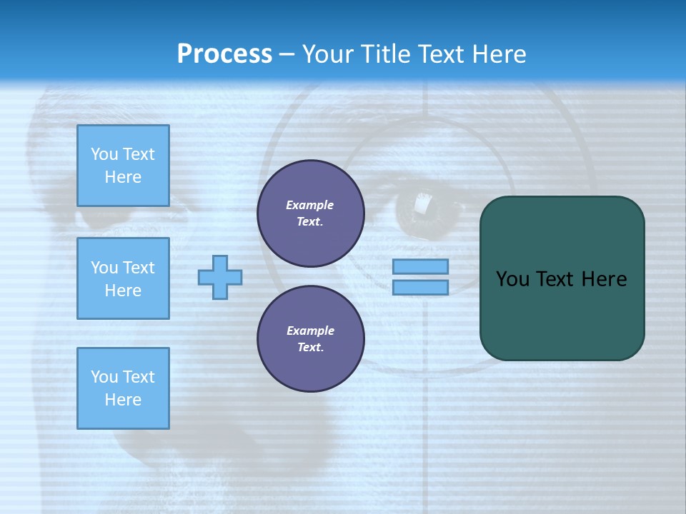Electronic Light Focus PowerPoint Template