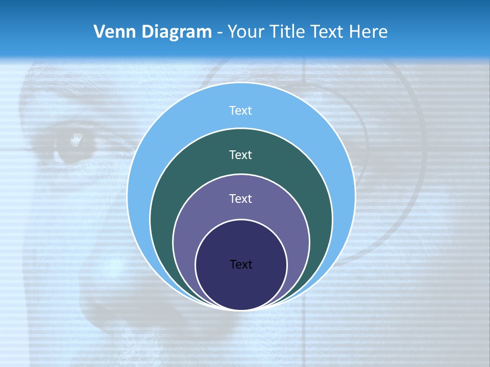 Electronic Light Focus PowerPoint Template