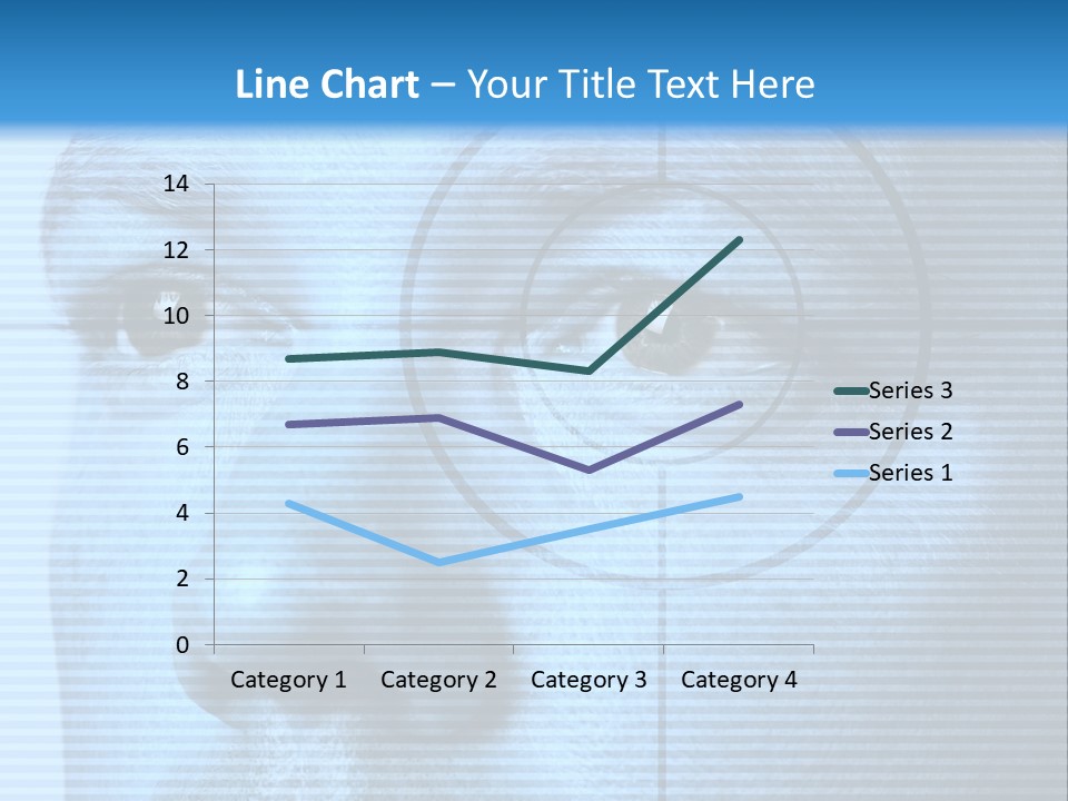 Electronic Light Focus PowerPoint Template