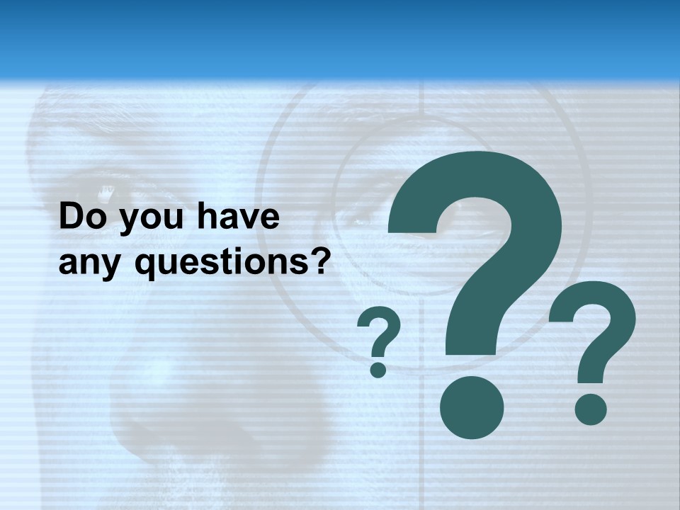 Electronic Light Focus PowerPoint Template