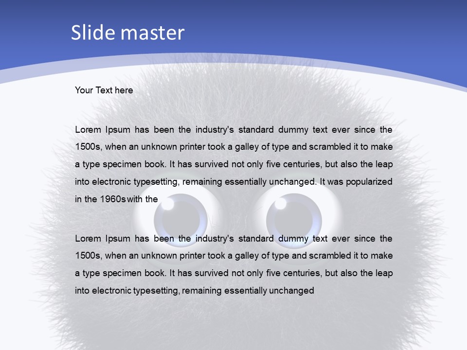 Cool Mutation Character PowerPoint Template