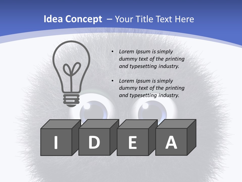Cool Mutation Character PowerPoint Template