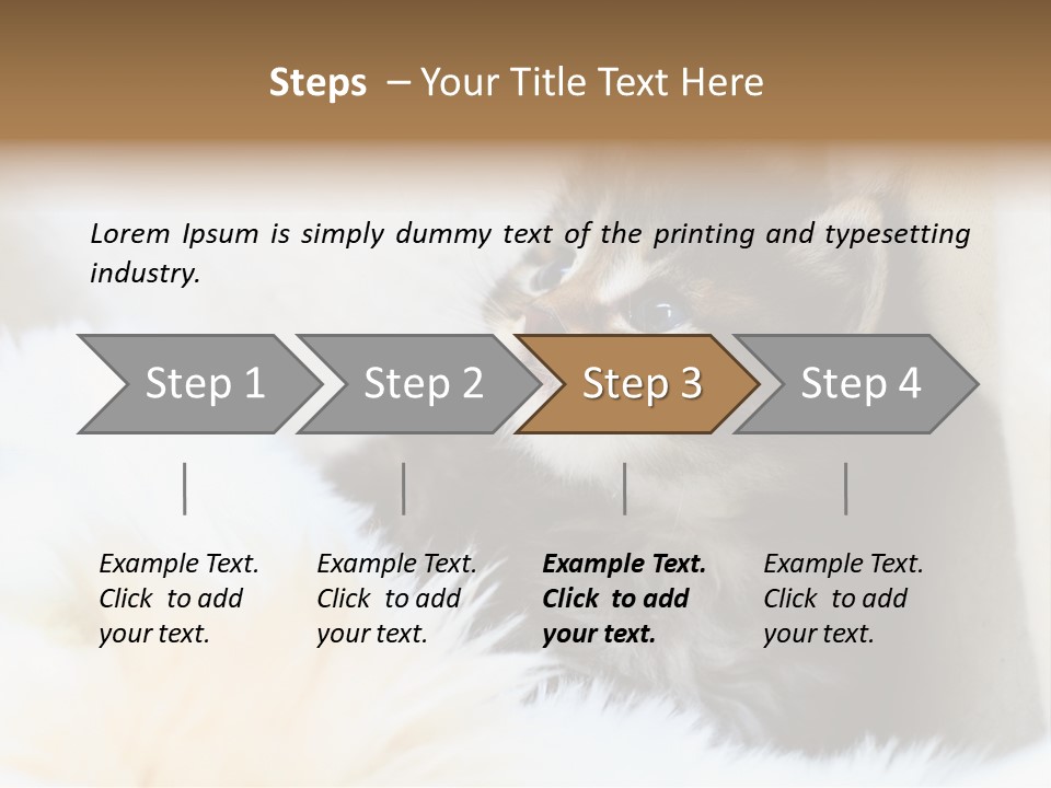 Domestic Pets Small PowerPoint Template