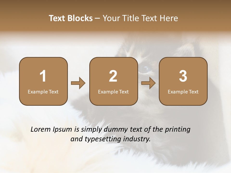 Domestic Pets Small PowerPoint Template
