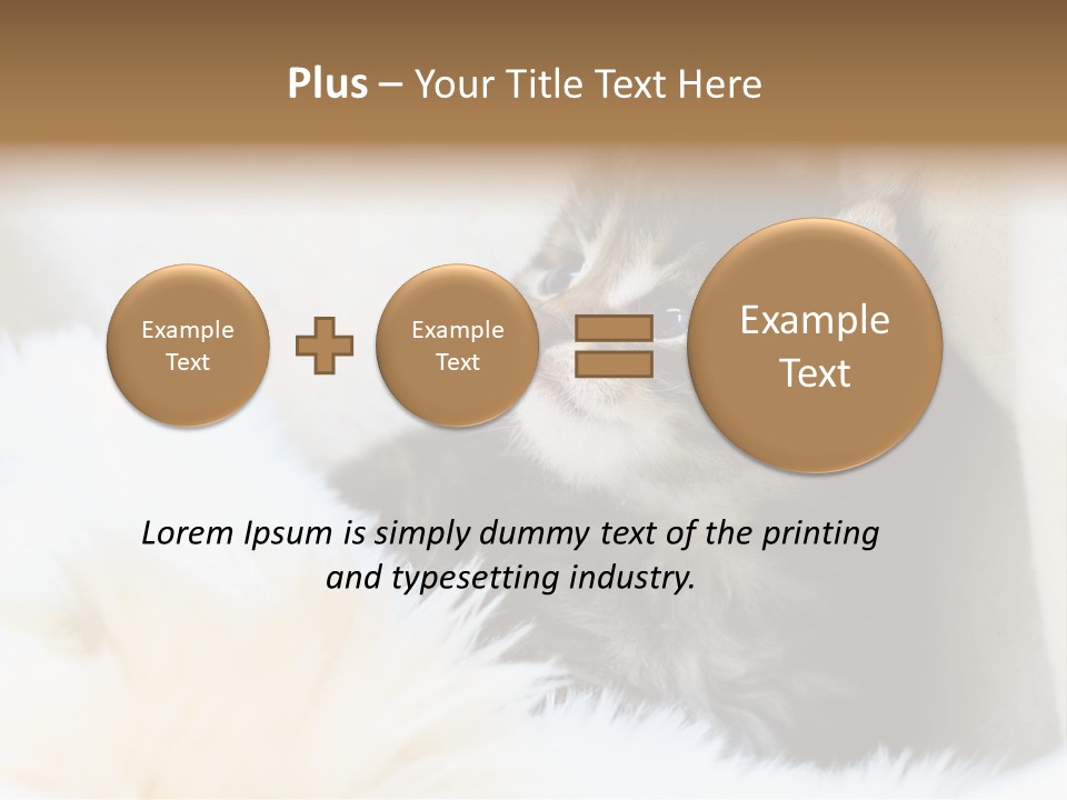 Domestic Pets Small PowerPoint Template