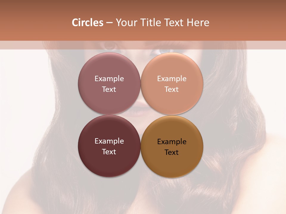Makeup Color Girl PowerPoint Template