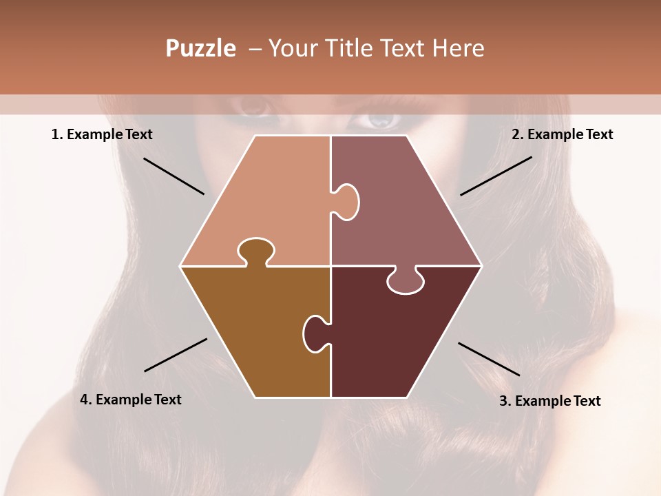 Makeup Color Girl PowerPoint Template