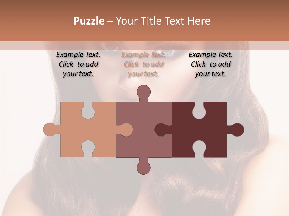 Makeup Color Girl PowerPoint Template