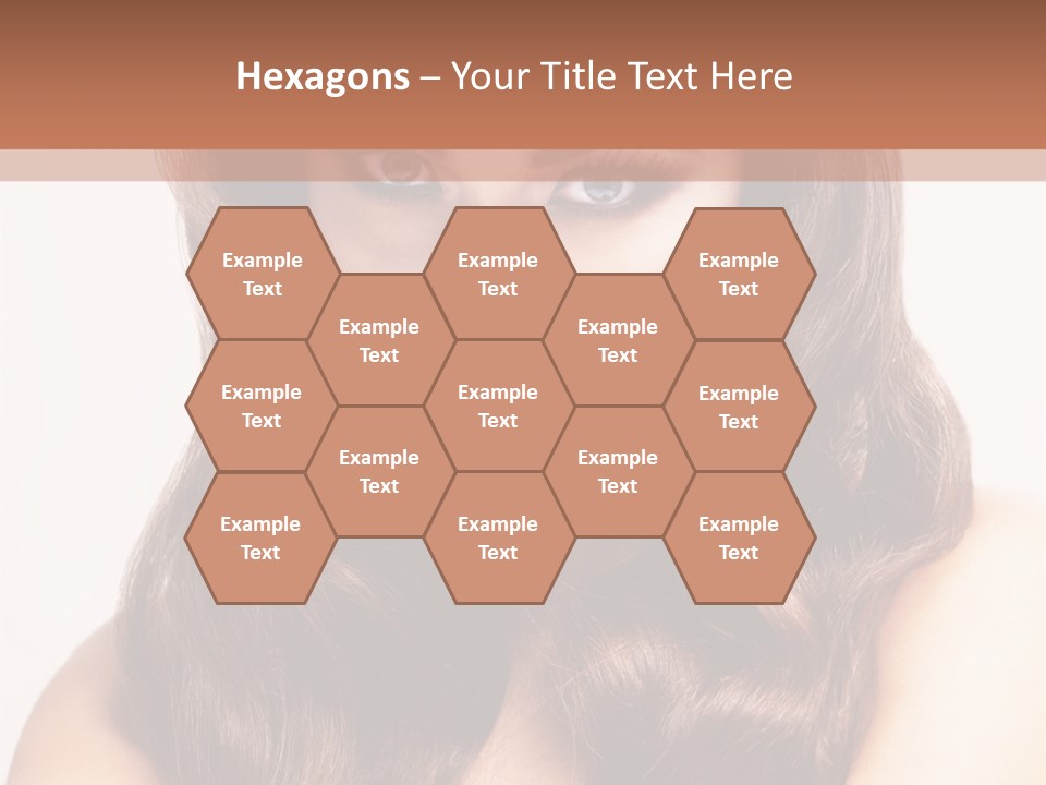 Makeup Color Girl PowerPoint Template