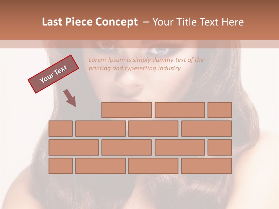 Makeup Color Girl PowerPoint Template