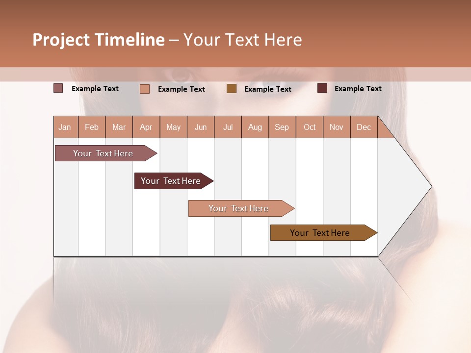 Makeup Color Girl PowerPoint Template