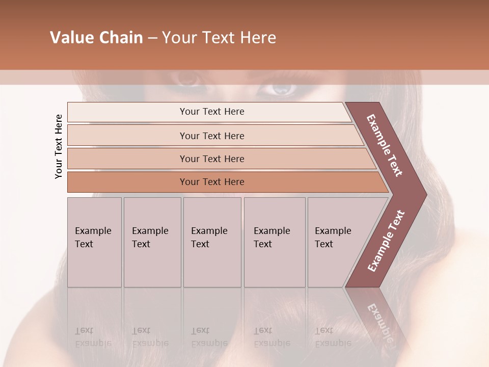 Makeup Color Girl PowerPoint Template