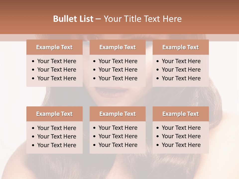 Makeup Color Girl PowerPoint Template