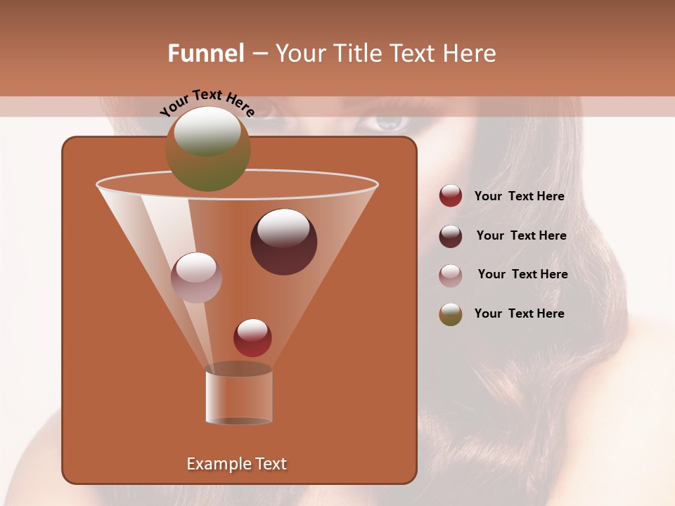 Makeup Color Girl PowerPoint Template