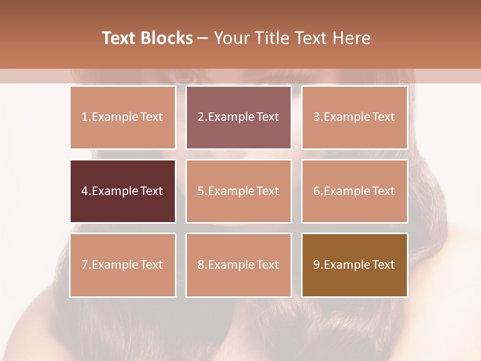 Makeup Color Girl PowerPoint Template