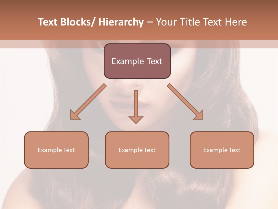 Makeup Color Girl PowerPoint Template