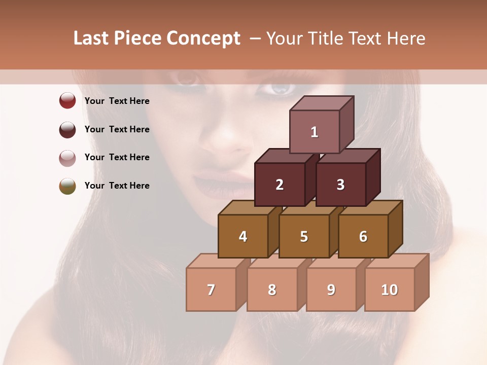 Makeup Color Girl PowerPoint Template