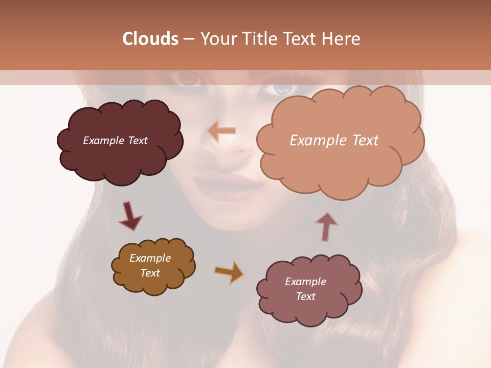 Makeup Color Girl PowerPoint Template