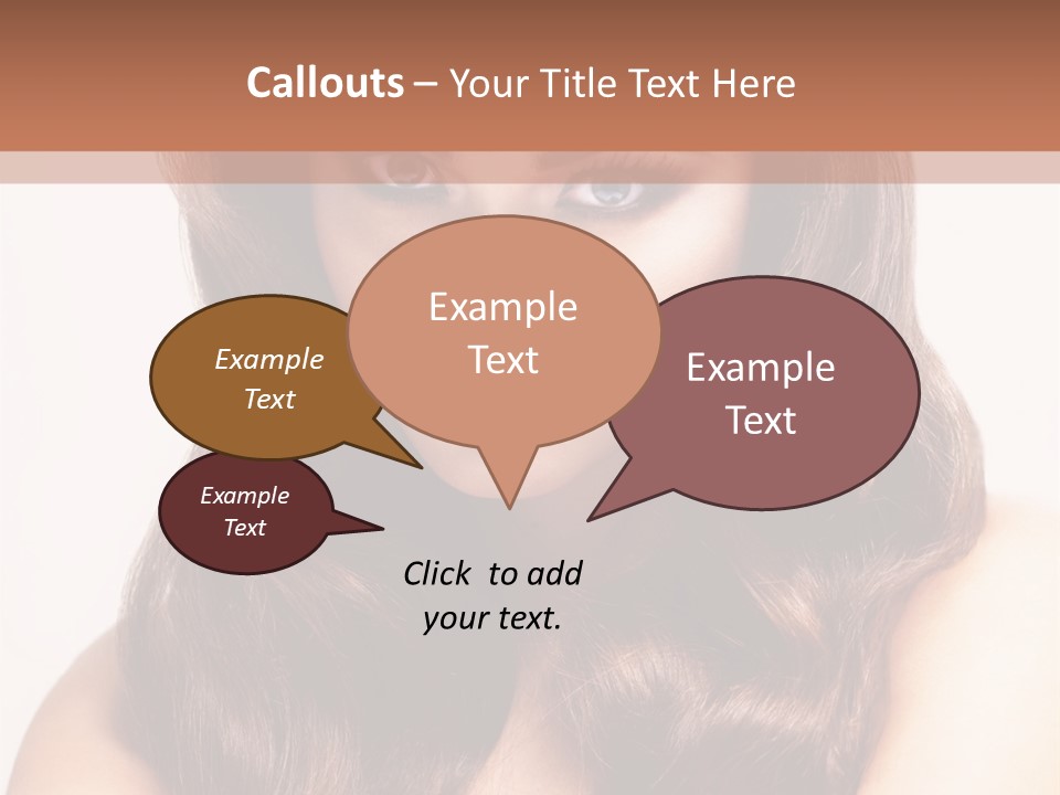 Makeup Color Girl PowerPoint Template