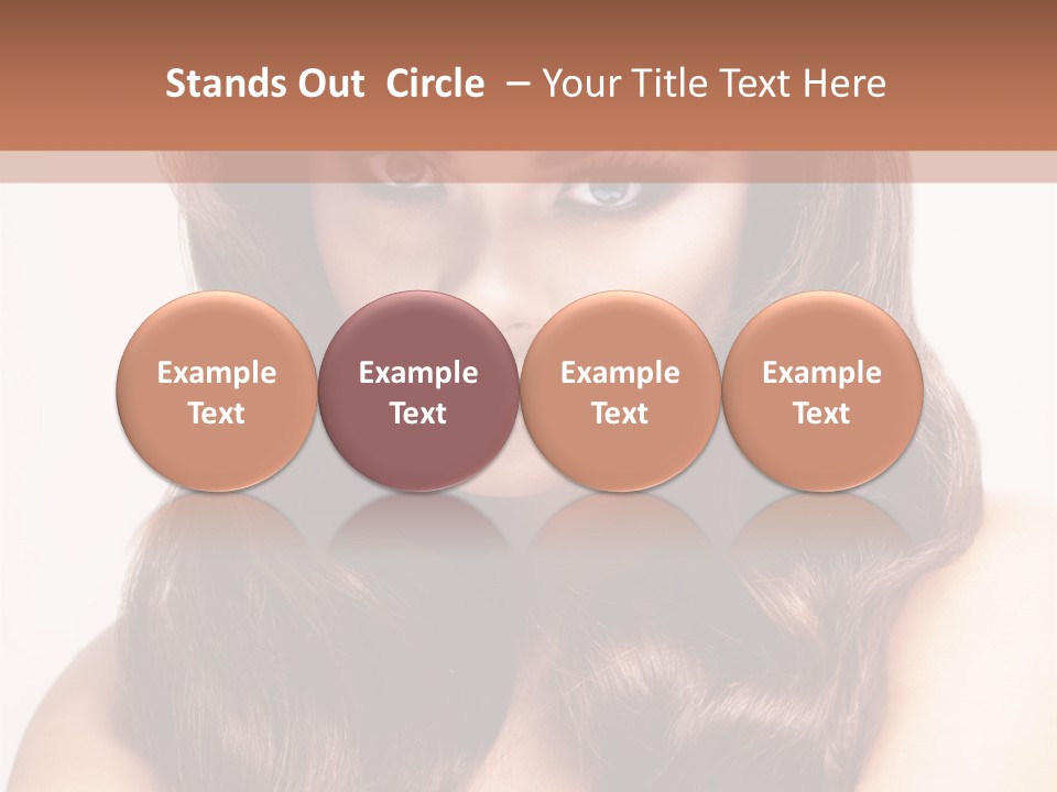 Makeup Color Girl PowerPoint Template