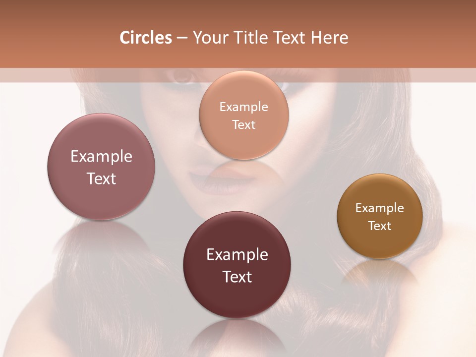Makeup Color Girl PowerPoint Template