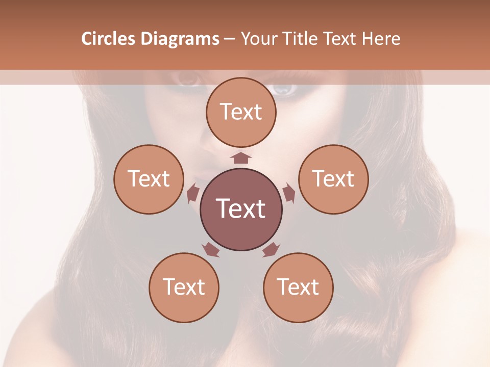 Makeup Color Girl PowerPoint Template