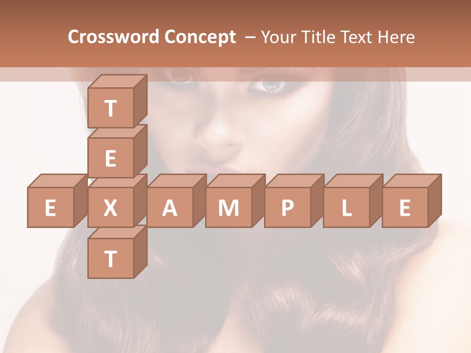 Makeup Color Girl PowerPoint Template