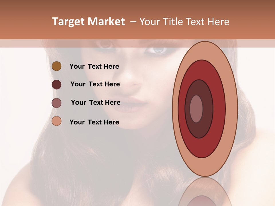 Makeup Color Girl PowerPoint Template