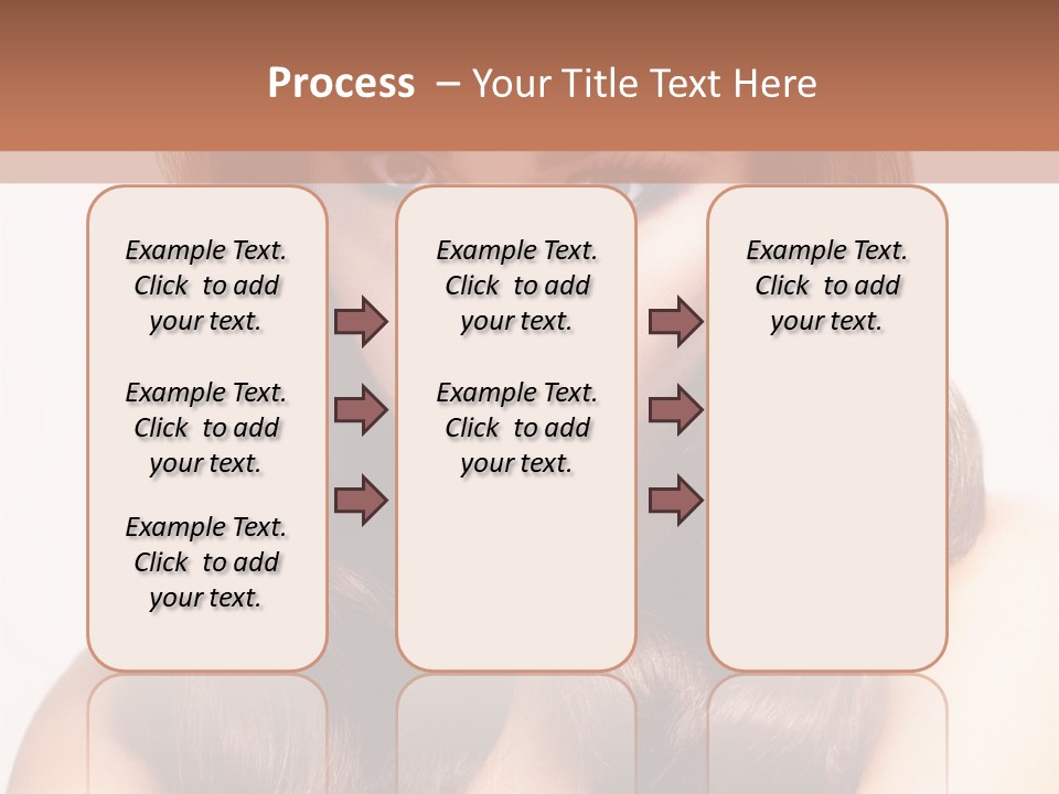 Makeup Color Girl PowerPoint Template
