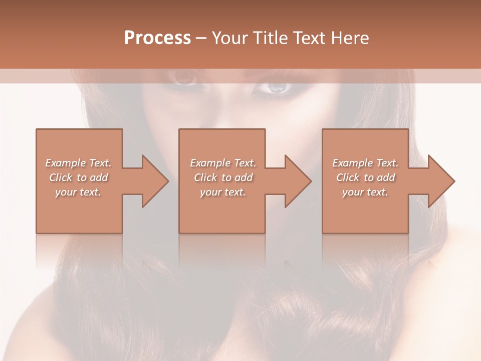 Makeup Color Girl PowerPoint Template