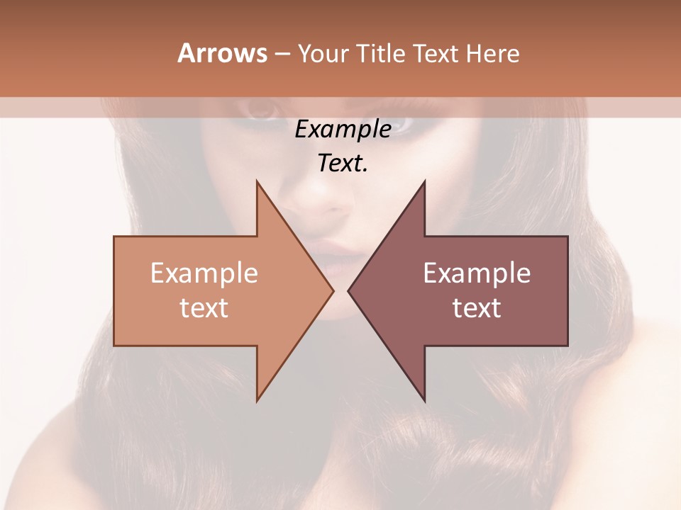 Makeup Color Girl PowerPoint Template