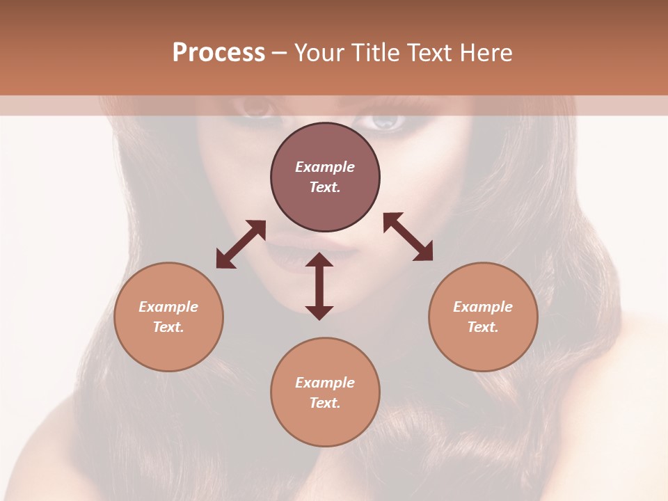 Makeup Color Girl PowerPoint Template