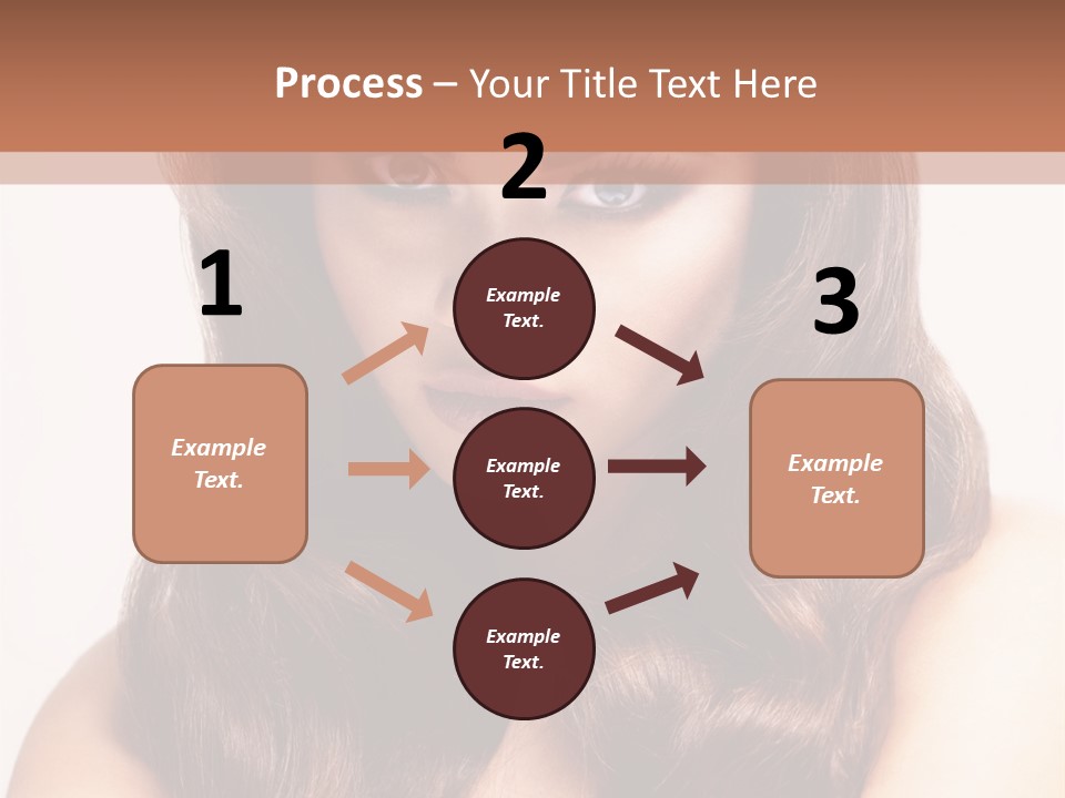 Makeup Color Girl PowerPoint Template