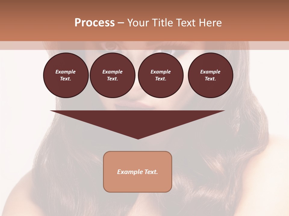 Makeup Color Girl PowerPoint Template