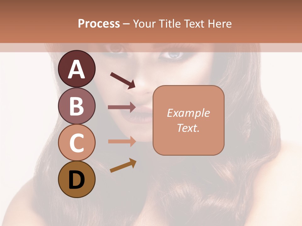Makeup Color Girl PowerPoint Template