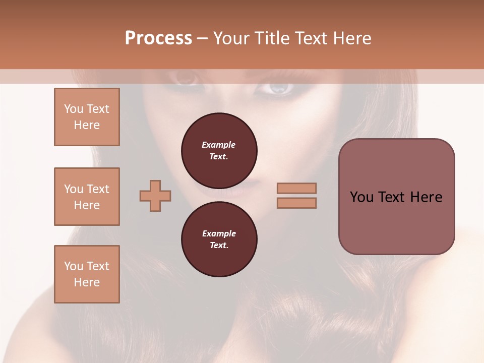 Makeup Color Girl PowerPoint Template