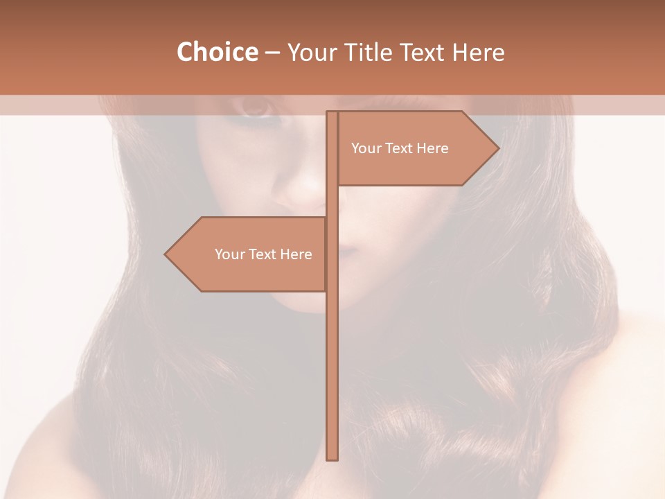 Makeup Color Girl PowerPoint Template