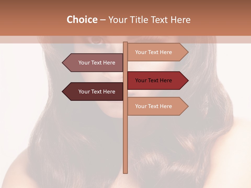 Makeup Color Girl PowerPoint Template