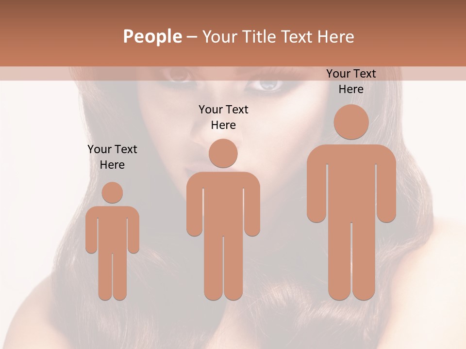 Makeup Color Girl PowerPoint Template