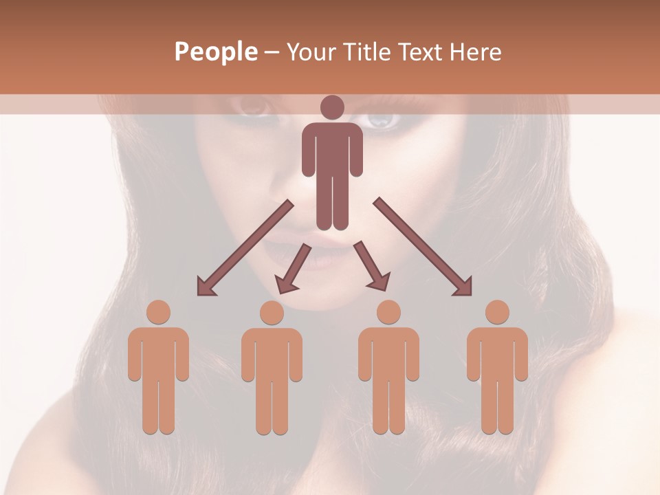 Makeup Color Girl PowerPoint Template