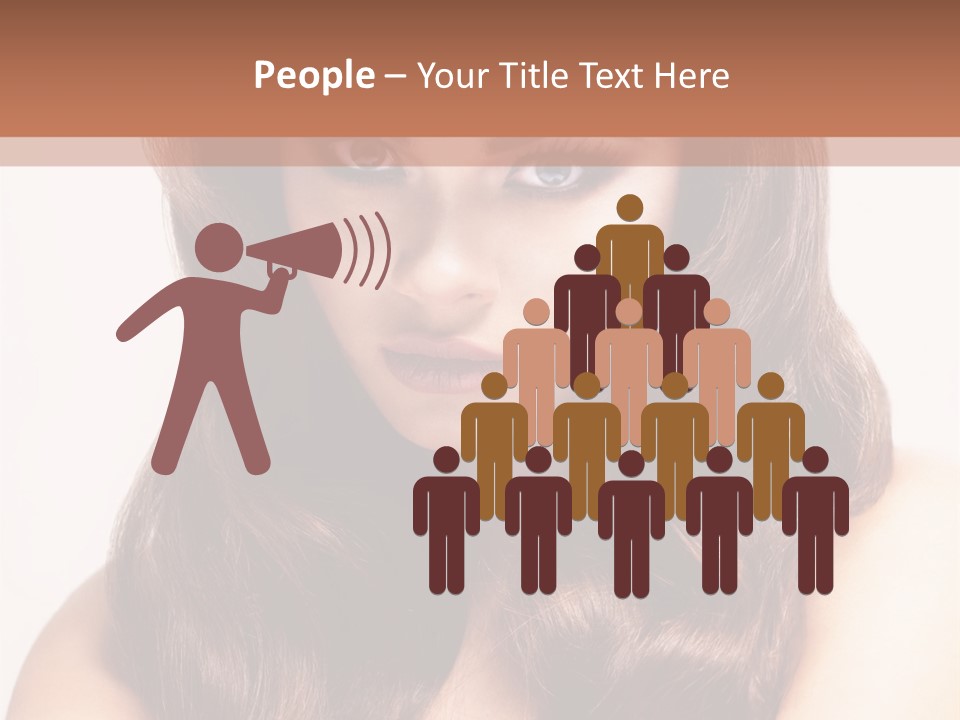 Makeup Color Girl PowerPoint Template