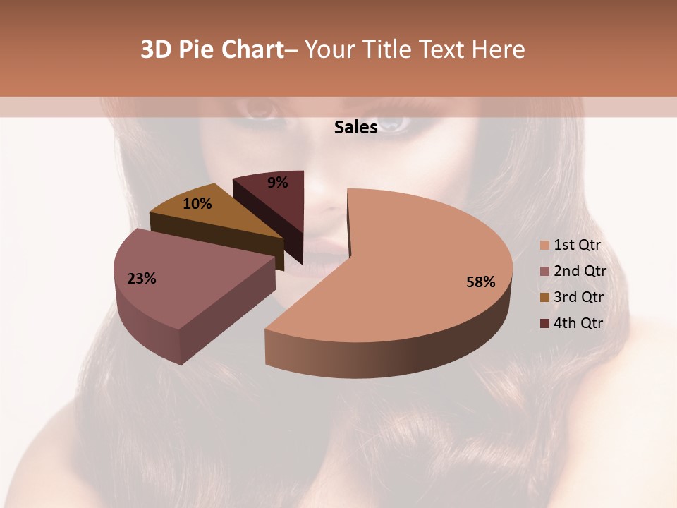 Makeup Color Girl PowerPoint Template