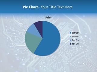 Dark Chip Abstract PowerPoint Template